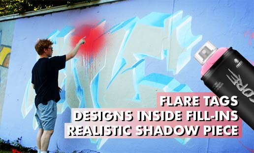 How To Make Flare Tags Graffiti