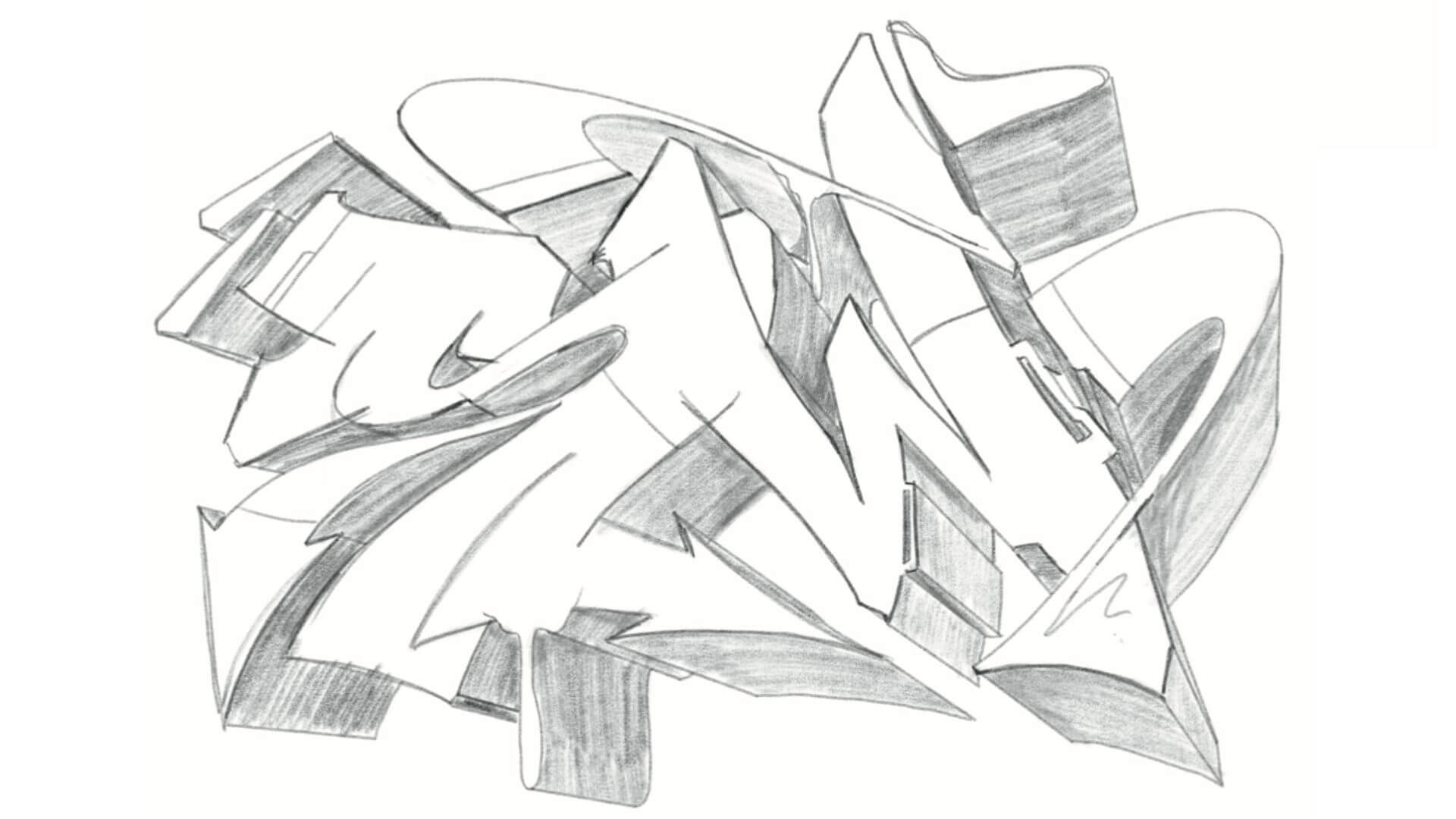 Easy graffiti letters GraffitiBible