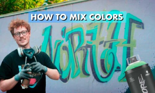 Mixing Colors in your Graffiti Piece Fill-ins