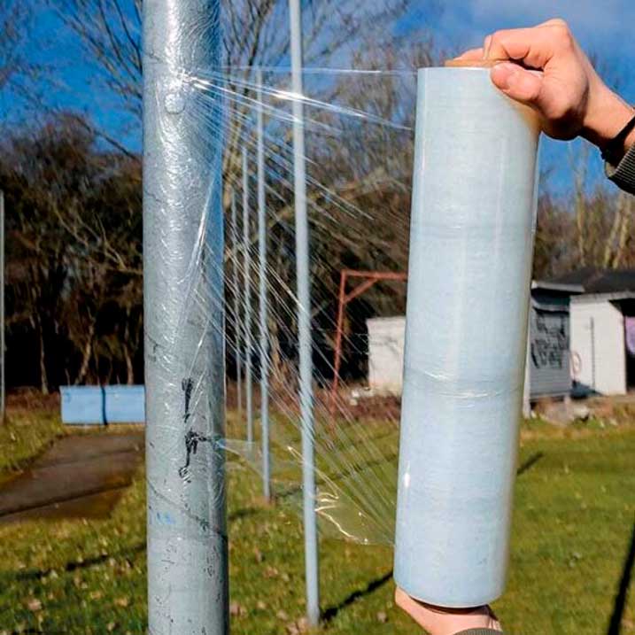 making graffiti film wall