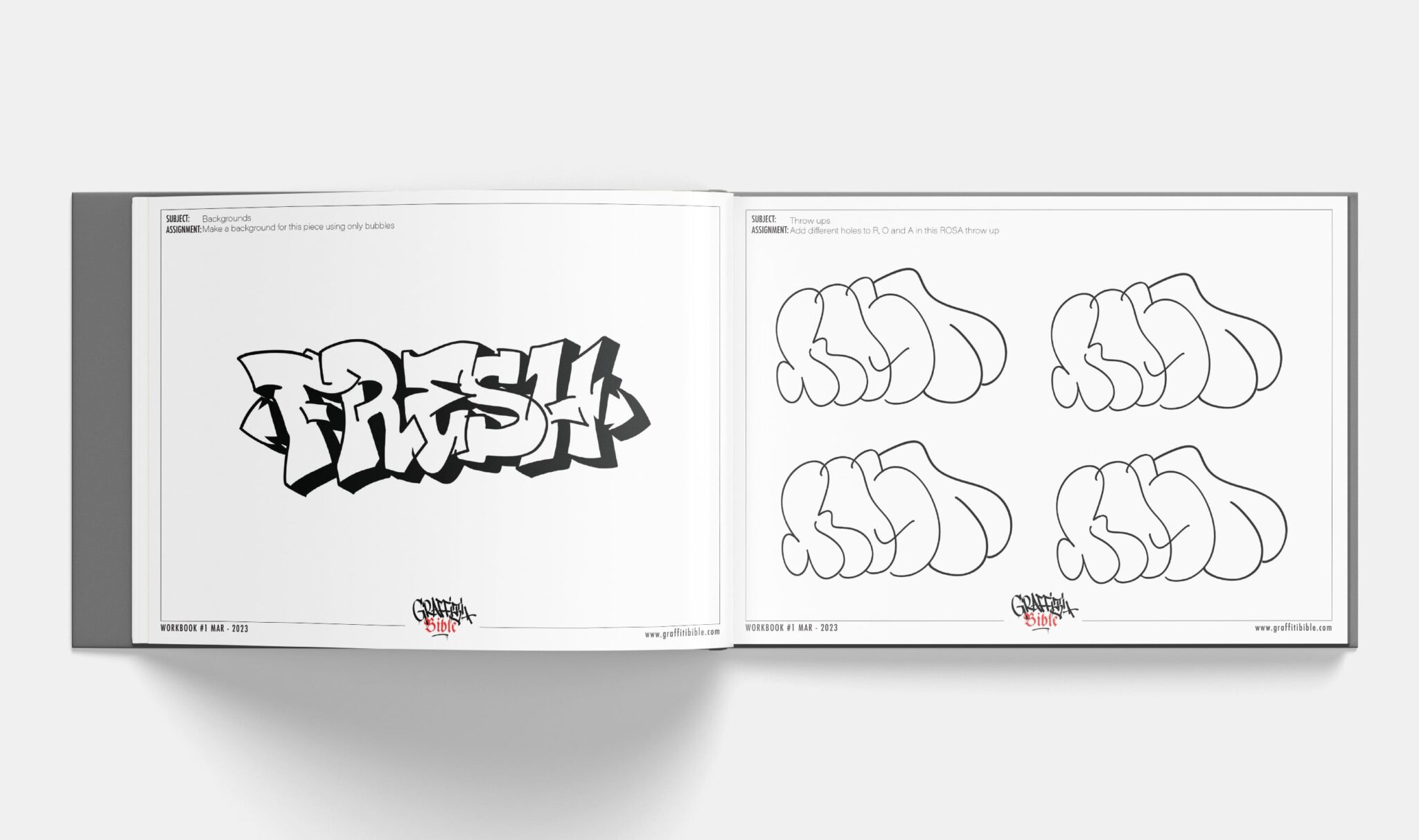 Graffiti Workbook - PRINT AT HOME EXERCISES - GraffitiBible