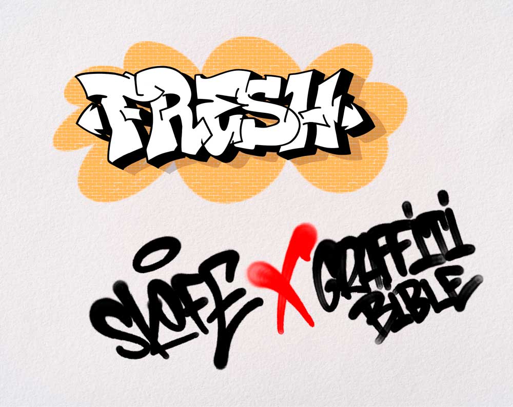 Graffiti brushes small pack 1