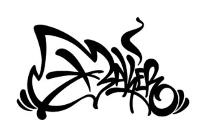 Graffiti Writer Baker Tag