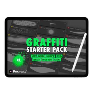 Graffiti-Brushes-For-Procreate-–-Starter-Pack