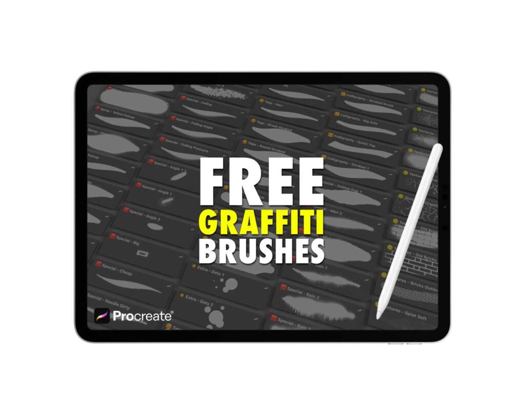 Procreate-Graffiti-Brushes-FREE