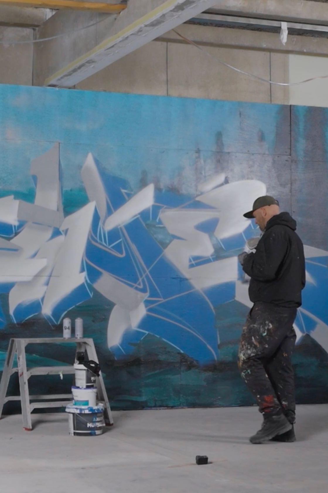 Graffiti template procreate christmas